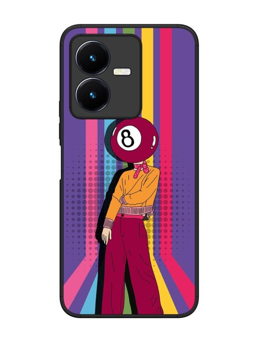 Eight Ball Fashionista Glossy Soft Edge Case for Vivo Y22