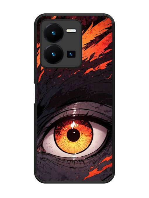 Inferno Gaze Glossy Soft Edge Case for Vivo Y27