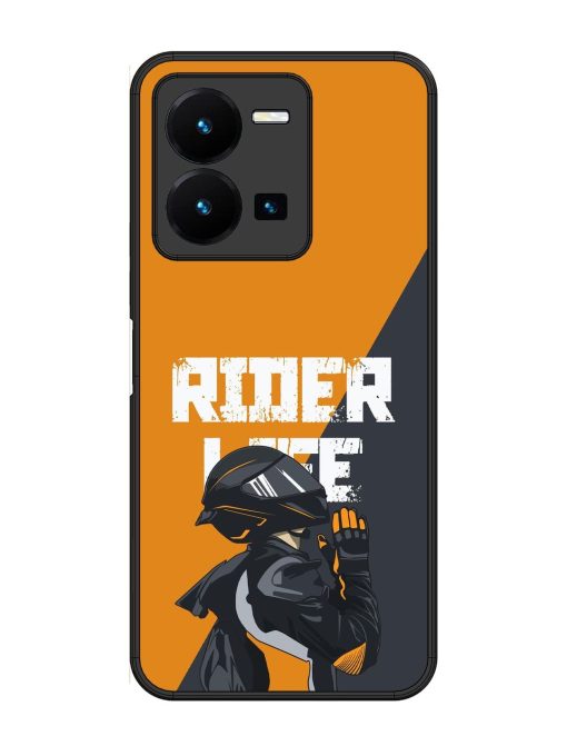 Ride Never Ends Glossy Soft Edge Case for Vivo Y27