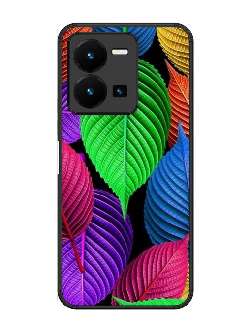 Rainbow Leaf Symphony Glossy Soft Edge Case for Vivo Y27