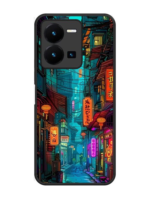 Neon Nightscape Glossy Soft Edge Case for Vivo Y27