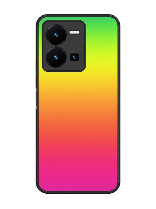 Rainbow Gradient Glossy Soft Edge Case for Vivo Y27