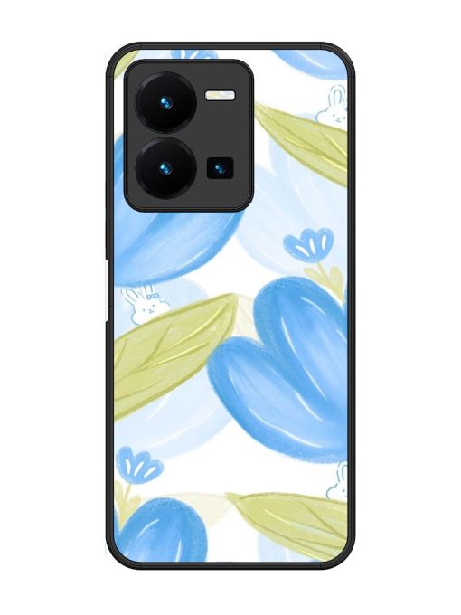 Bunny'S Blue Garden Glossy Soft Edge Case for Vivo Y27