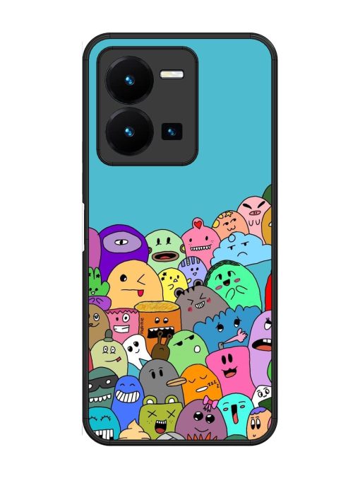 Monster Mash Glossy Soft Edge Case for Vivo Y27