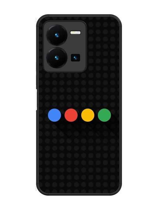 Google Dots Glossy Soft Edge Case for Vivo Y27