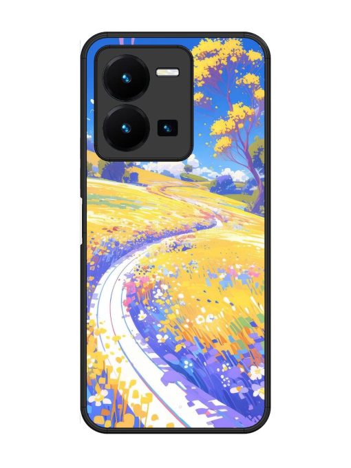 Vibrant Spring Meadow Glossy Soft Edge Case for Vivo Y27