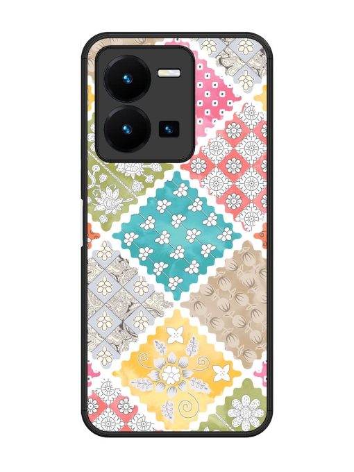 Patchwork Dreamscape Glossy Soft Edge Case for Vivo Y27