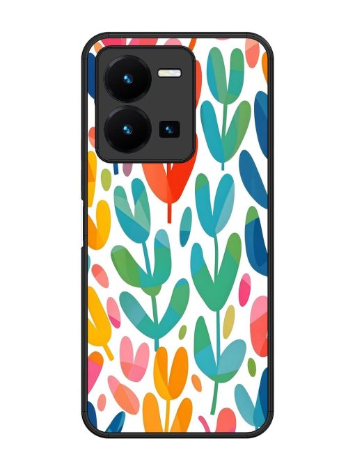 Rainbow Of Blooms Glossy Soft Edge Case for Vivo Y27