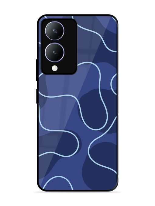 Midnight Maze Glossy Soft Edge Case for Vivo Y28 (5G) Chachhi