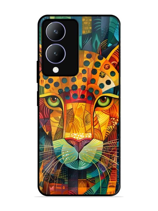 Mosaic Majesty Glossy Soft Edge Case for Vivo Y28 (5G) Chachhi