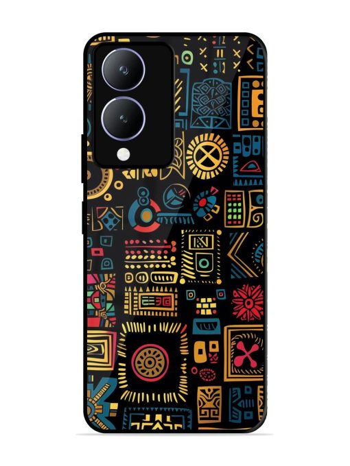 Tribal Tapestry Glossy Soft Edge Case for Vivo Y28 (5G) Chachhi