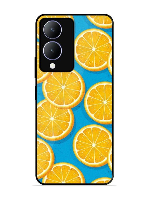 Citrus Symphony Glossy Soft Edge Case for Vivo Y28 (5G) Chachhi