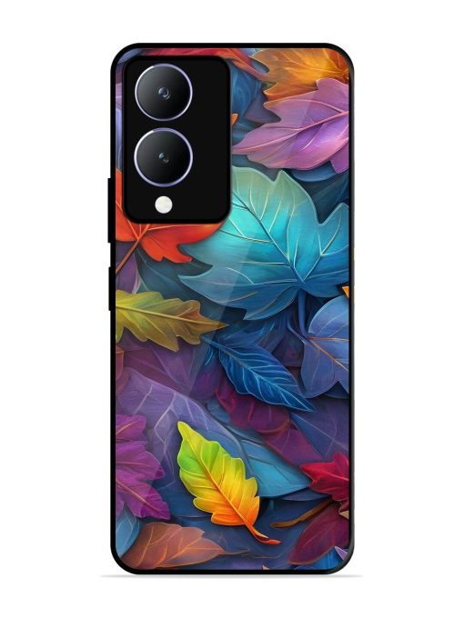 Autumn'S Embrace Glossy Soft Edge Case for Vivo Y28 (5G) Chachhi