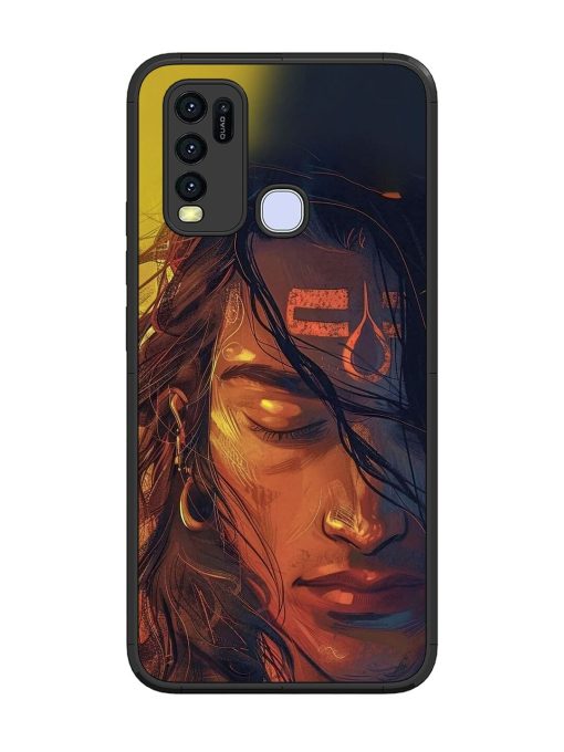 Tranquil Shiva Glossy Soft Edge Case for Vivo Y30 Chachhi