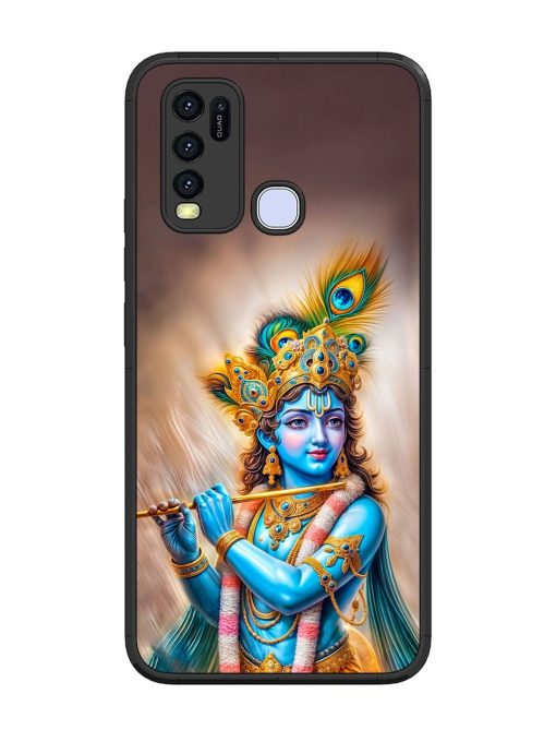 Divine Krishna Glossy Soft Edge Case for Vivo Y30 Chachhi