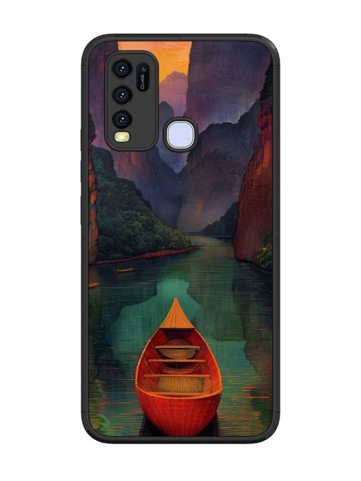 Serene Passage Glossy Soft Edge Case for Vivo Y30 Chachhi