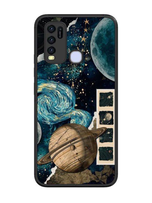 Celestial Tapestry Glossy Soft Edge Case for Vivo Y30 Chachhi