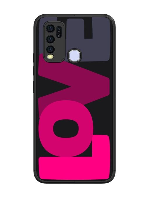 Pixelated Pastel Glossy Soft Edge Case for Vivo Y30 Chachhi