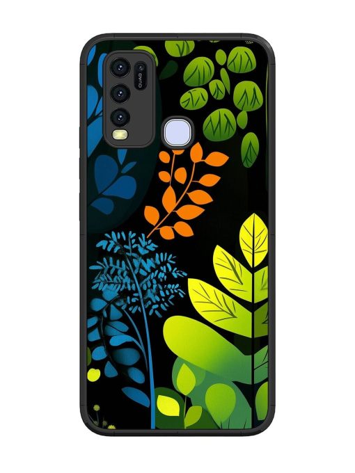 Midnight Garden Glossy Soft Edge Case for Vivo Y30 Chachhi