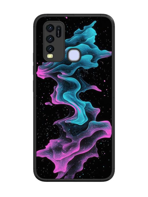 Cosmic Currents Glossy Soft Edge Case for Vivo Y30 Chachhi