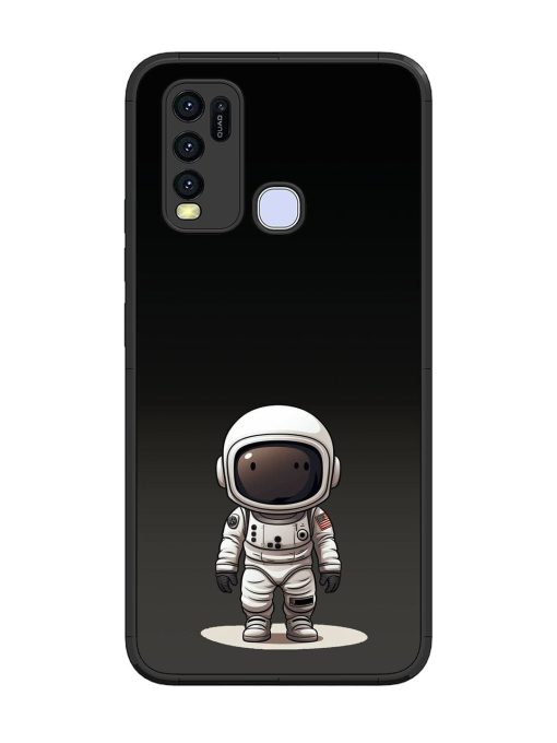 Neon Astronaut Glossy Soft Edge Case for Vivo Y30 Chachhi