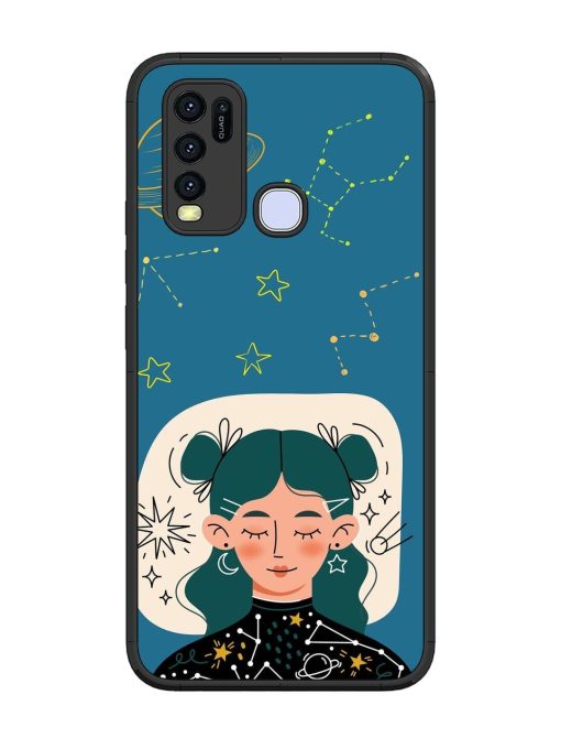 Cosmic Daydreamer Glossy Soft Edge Case for Vivo Y30 Chachhi