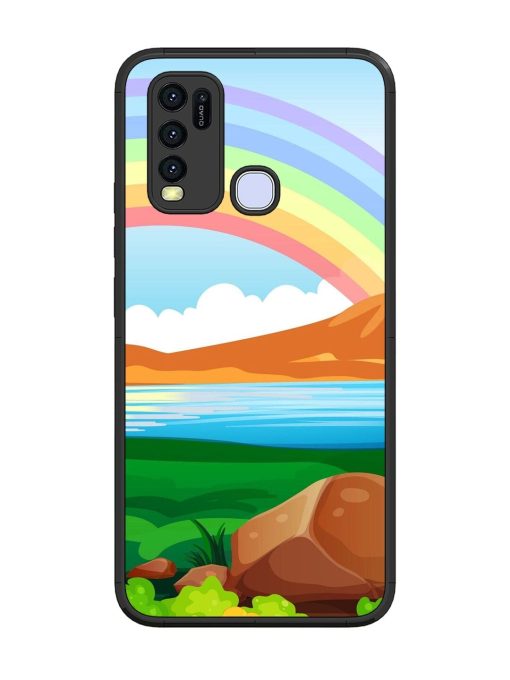 Rainbow Over The Lake Glossy Soft Edge Case for Vivo Y30 Chachhi