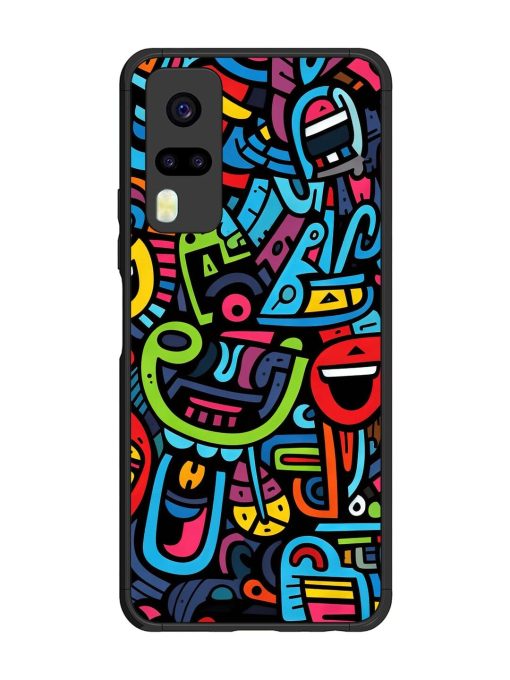 Doodlephoria Glossy Soft Edge Case for Vivo Y31 Chachhi