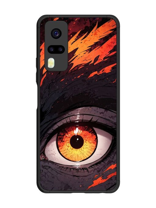 Inferno Gaze Glossy Soft Edge Case for Vivo Y31 Chachhi