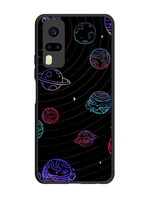 Cosmic Ballet Glossy Soft Edge Case for Vivo Y31 Chachhi