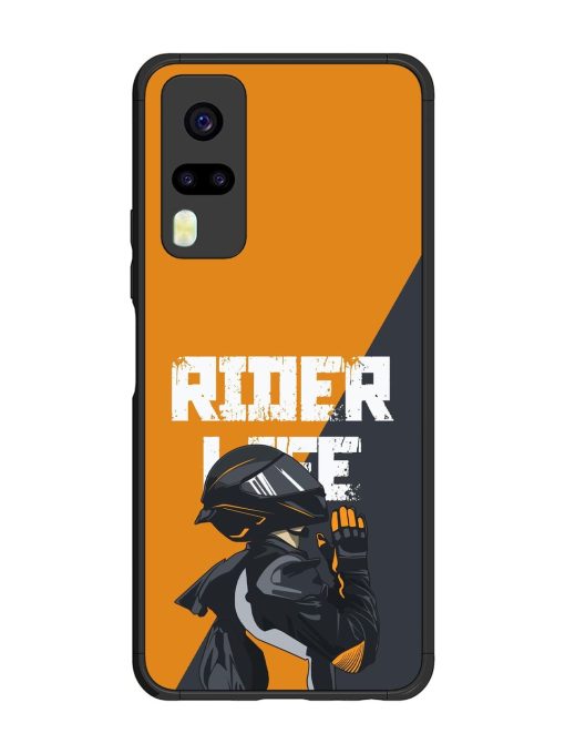 Ride Never Ends Glossy Soft Edge Case for Vivo Y31 Chachhi