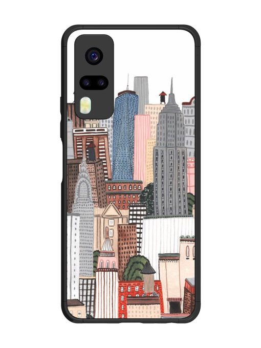 Cityscape Dreams Glossy Soft Edge Case for Vivo Y31 Chachhi