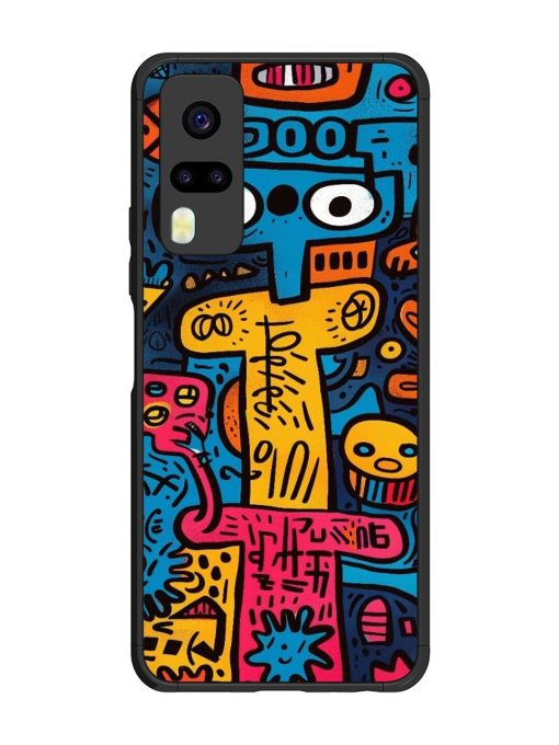 Doodletopia Glossy Soft Edge Case for Vivo Y31 Chachhi