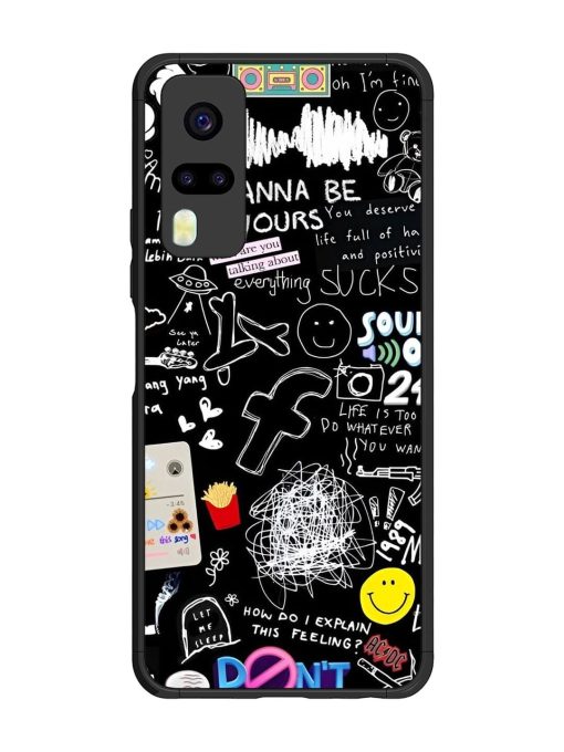 Doodle Diary Glossy Soft Edge Case for Vivo Y31 Chachhi