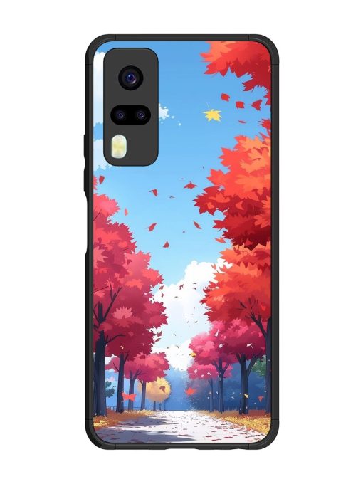 Autumn'S Embrace Glossy Soft Edge Case for Vivo Y31 Chachhi