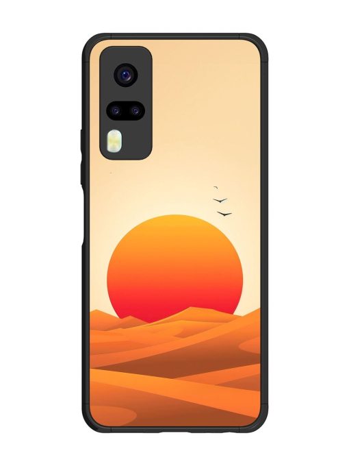 Desert Sunset Glossy Soft Edge Case for Vivo Y31 Chachhi