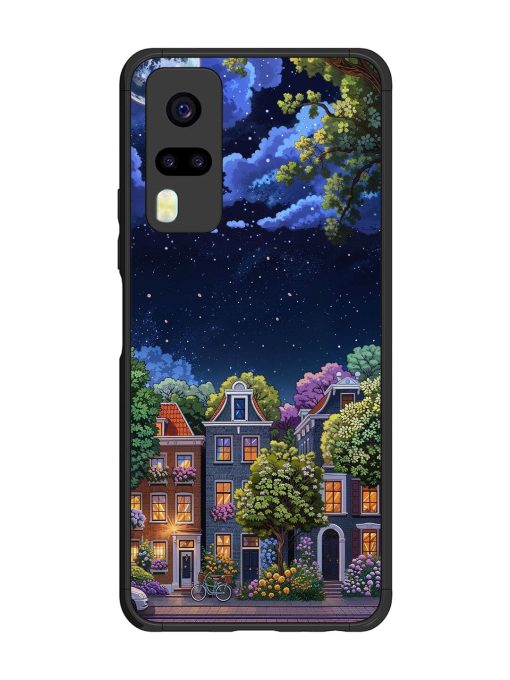 Moonlit Streets Glossy Soft Edge Case for Vivo Y31 Chachhi