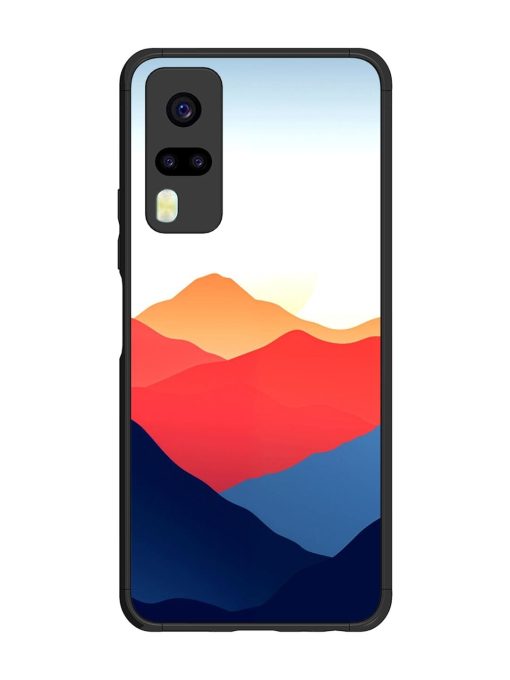 Sunset Peaks Glossy Soft Edge Case for Vivo Y31 Chachhi