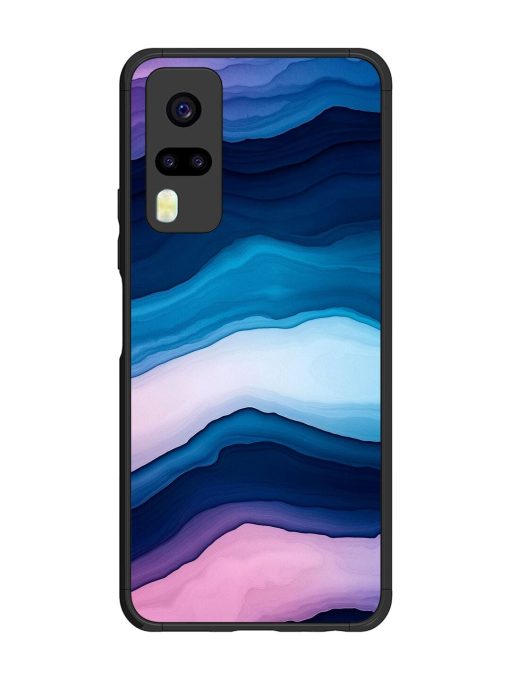 Oceanic Layers Glossy Soft Edge Case for Vivo Y31