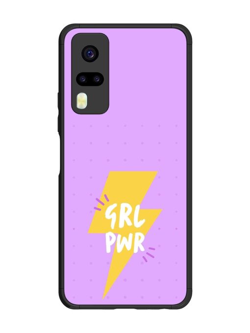 Girl Power Spark Glossy Soft Edge Case for Vivo Y31 Chachhi