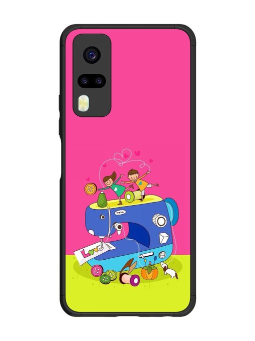 Sew Cute Glossy Soft Edge Case for Vivo Y31 Chachhi