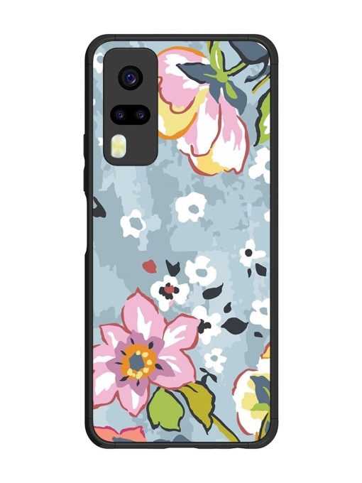 Floral Fantasy Glossy Soft Edge Case for Vivo Y31 Chachhi