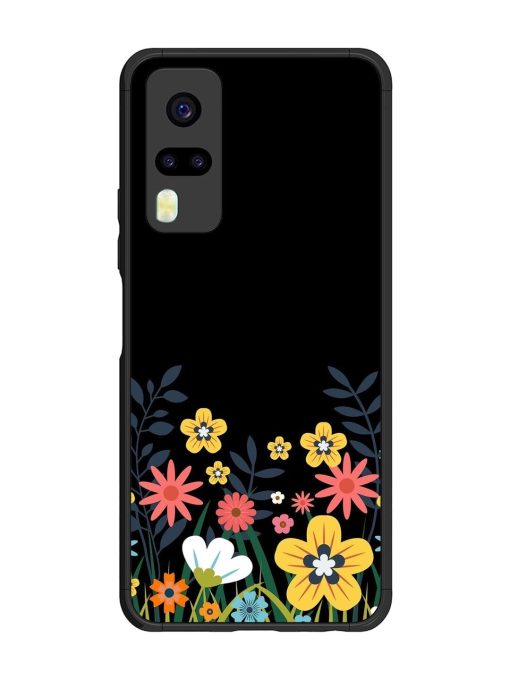 Floral Night Sky Glossy Soft Edge Case for Vivo Y31