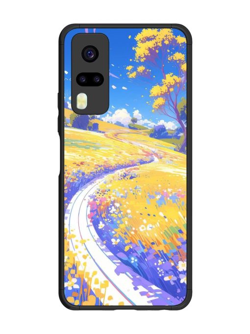 Vibrant Spring Meadow Glossy Soft Edge Case for Vivo Y31 Chachhi