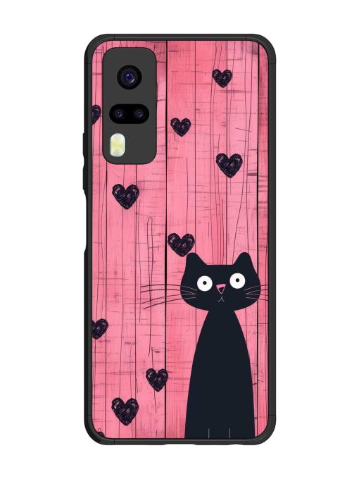 Feline Valentine'S Day Glossy Soft Edge Case for Vivo Y31 Chachhi