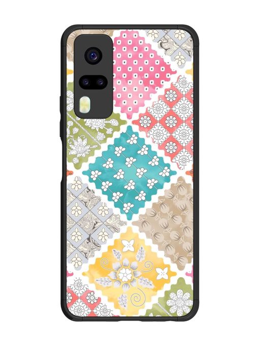 Patchwork Dreamscape Glossy Soft Edge Case for Vivo Y31 Chachhi