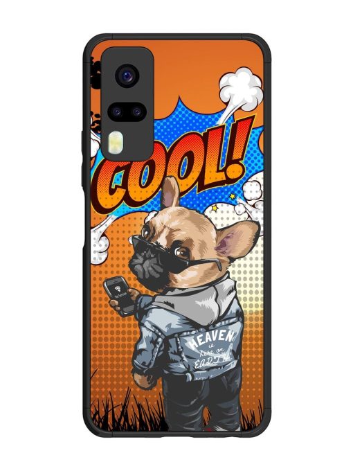 Cool Pup Glossy Soft Edge Case for Vivo Y31 Chachhi