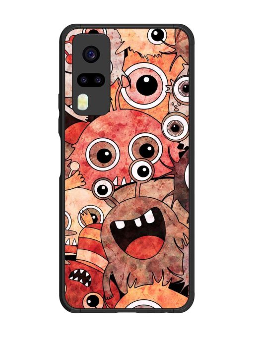 Monster Mash Glossy Soft Edge Case for Vivo Y31 Chachhi