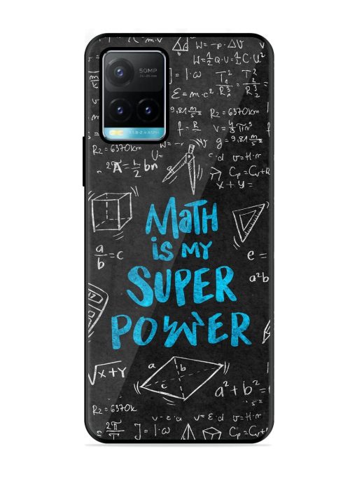 Math Magic Glossy Soft Edge Case for Vivo Y33S Chachhi