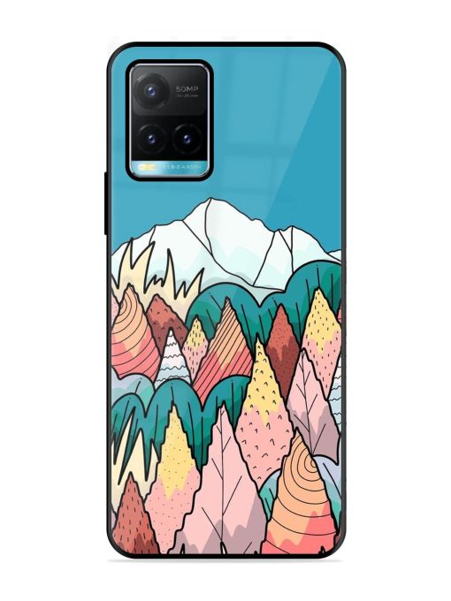 Mountain Dreamscape Glossy Soft Edge Case for Vivo Y33S Chachhi